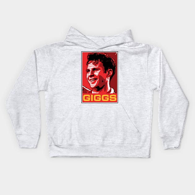 Giggs Kids Hoodie by DAFTFISH